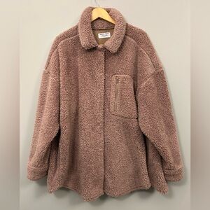 Smash + Tess Brown Teddy Jacket